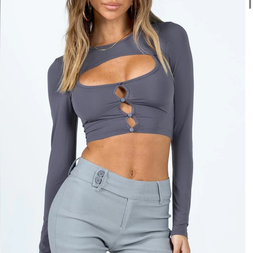Princess Polly Mini Skirt & Cut Out Top (Set)